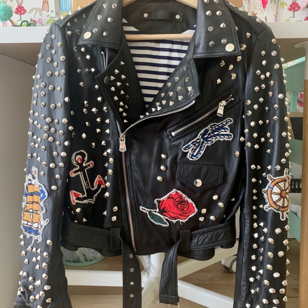 Leather Biker